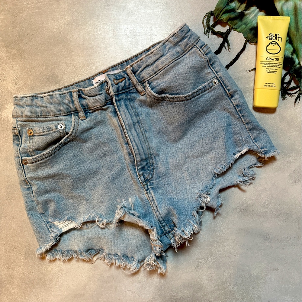 Zara denim shorts